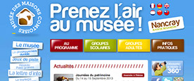 Aperçu Création du site internet du Musée des maisons comtoises